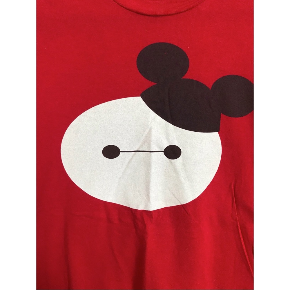 Baymax Mickey ears t shirt